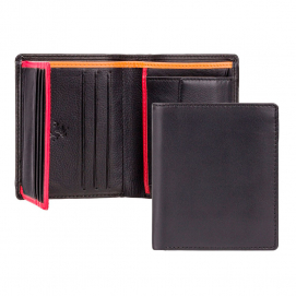 Бумажник Visconti BD-22 Black/Red/Orange