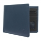 Бумажник Visconti VSL33 Steel Blue/Black в полуоткрытом виде