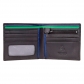 Бумажник Visconti BD-707 Black green в открытом виде