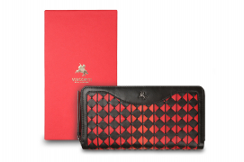 Бумажник Visconti BR76 Black Cherry с коробкой