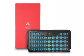 Бумажник Visconti BR76 Blue Orchid с коробкой