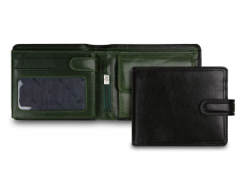 Бумажник Visconti TR-35 Black/Green