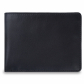 Кожаный бумажник Visconti VSL20 Black/cobalt вид лицевой стороны 