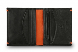 Бумажник Visconti AP61 Black/Orange.