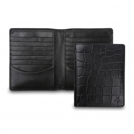 Бумажник кожаный Visconti CR93 Black