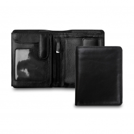Бумажник кожаный Visconti HT11 Black