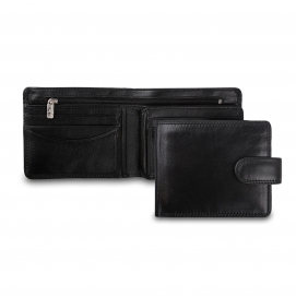 Бумажник кожаный Visconti HT9 Black
