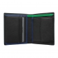Цветная отделка внутри бумажника Visconti BD-22 Black green