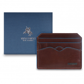 Кожаны картхолдер Visconti ALP83 Brown c коробкой 