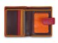 Кошелек Visconti RB40 Orange multii в раскрытом виде