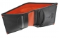 Бумажник Visconti AP61 Black/Orange. Развернутый вид