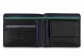 Бумажник Visconti BD-10 Black-green открытый
