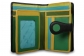Кошелек Visconti P1 Lily Pad. Отделения.