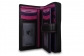 Женский кошелек Visconti R13 Carmelo Black/Berry в магазине ViscontiBags.ru