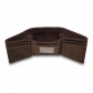 Бумажник Visconti 700 Oil Brown. Карман для купюр