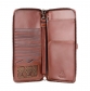 Бумажник Visconti ALP89 Brown в раскрытом виде